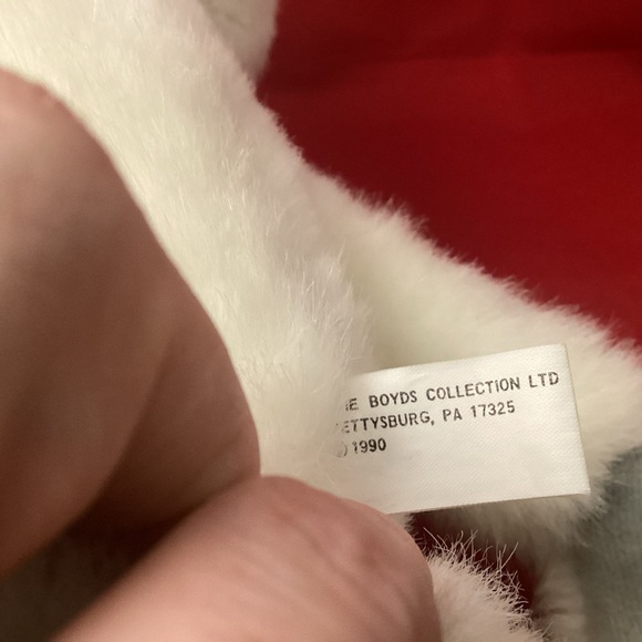 Vintage 1990 the Boyd’s Collection plush bear in a rabbit suit - Picture 5 of 10